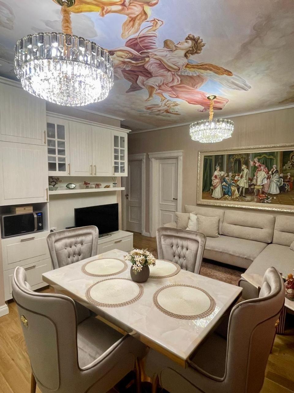 Deoni Apartment Luxury ติรานา ภายนอก รูปภาพ
